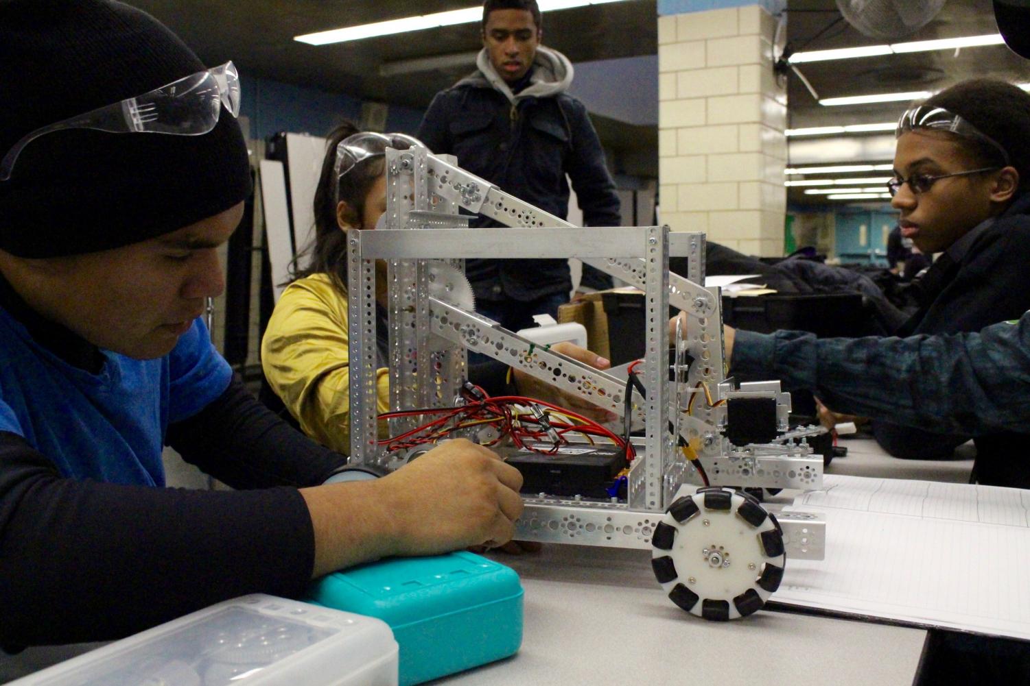 Building for The Future Francis Lewis Hosts Robotics Competition