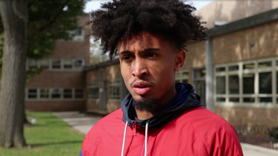 Mario Fountain, a senior, discusses why he is planning to vote in the 2018 midterm election