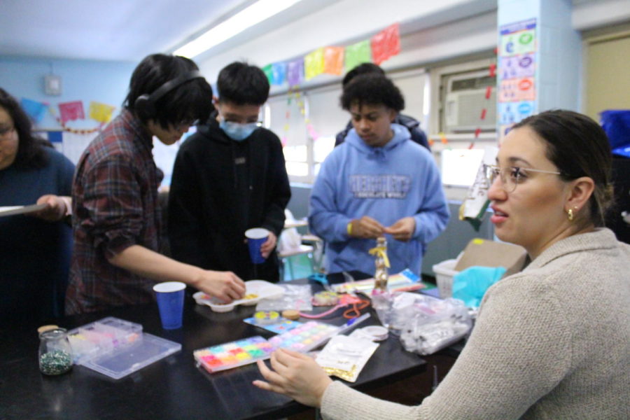 “The idea is that students learn to manually make things and hopefully every lesson or every unit is teaching them to think outside the box and make something different that they may normally not make themselves,” Product Design teacher, Ms. Cardona said. 
