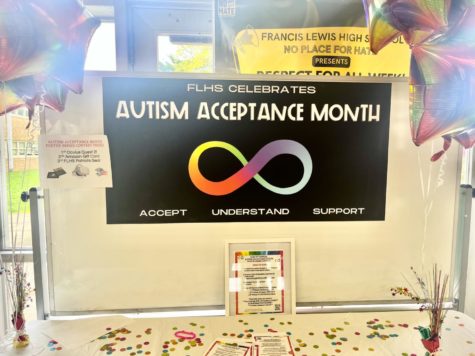Francis Lewis spreading awareness for autism!