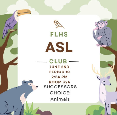 The ASL clubs Instagram post for the theme of this weeks lesson.