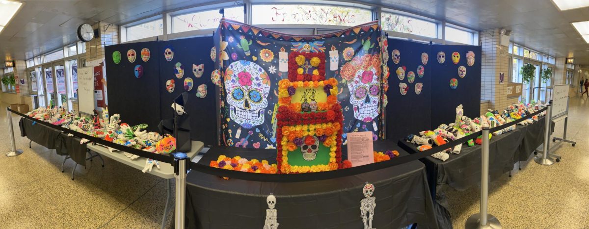 FLHS Art Department Hosts the Dia de los Muertos Art Exhibit