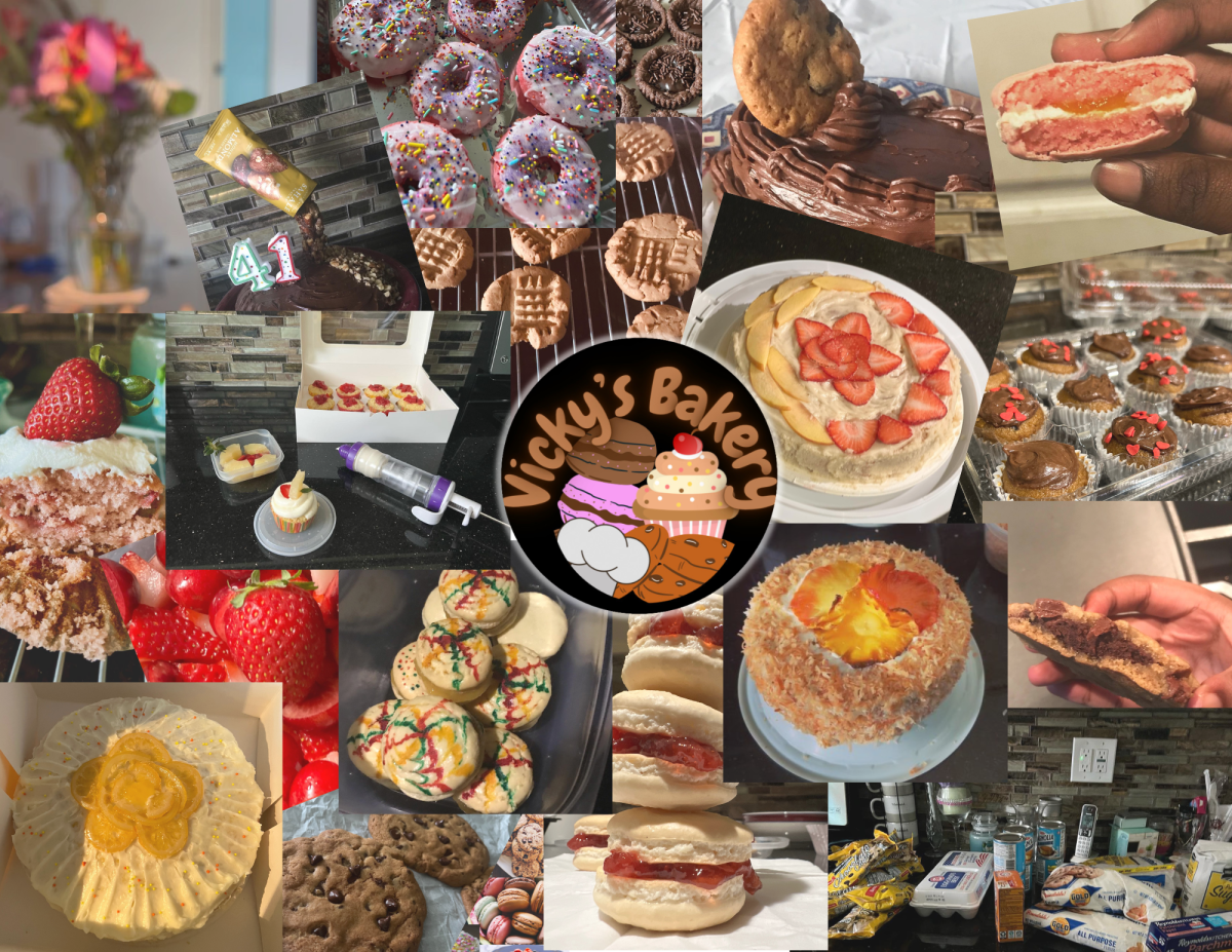 A collage made by Victoria Thompson showcasing her sweet treats!