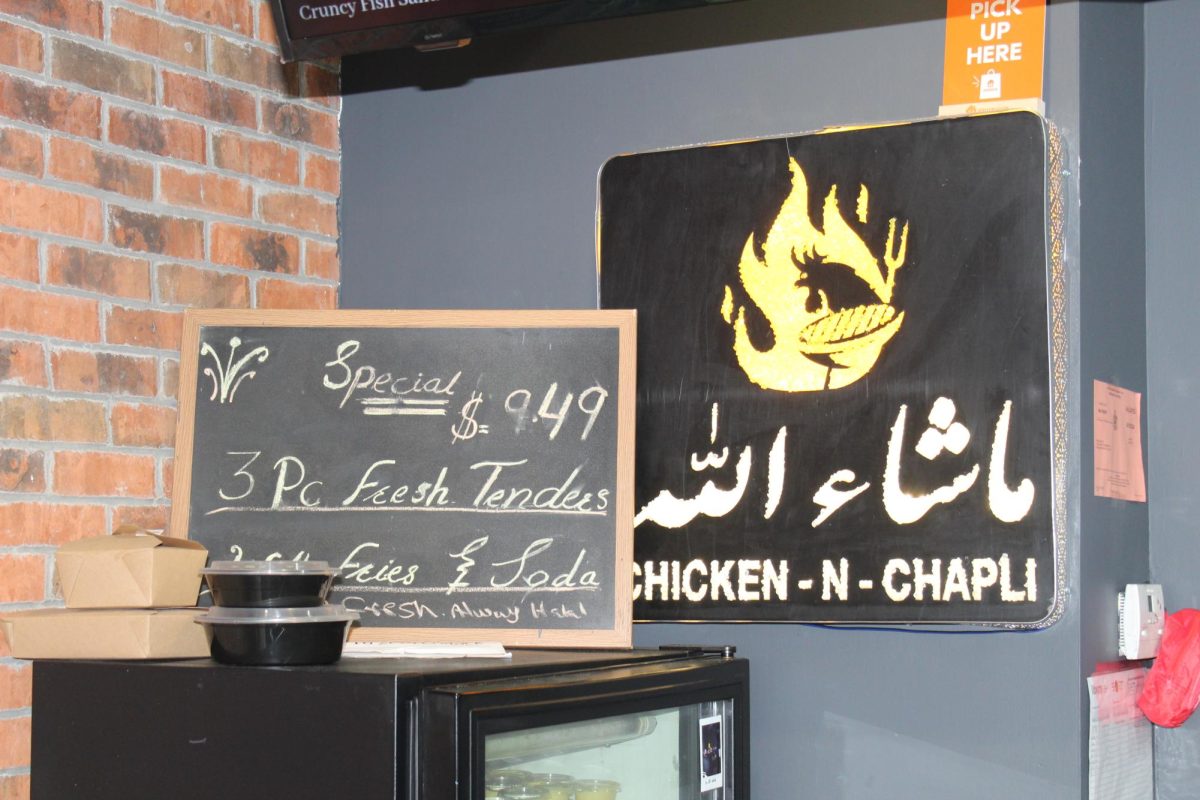 A sign allowing customers to know they have a special deal waiting for them