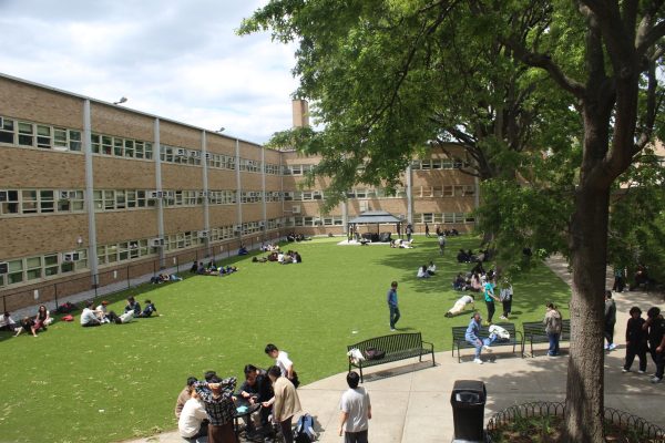 The newly renovated courtyard remains a popular destination throughout the school day, offering students an enjoyable space to connect and unwind.
